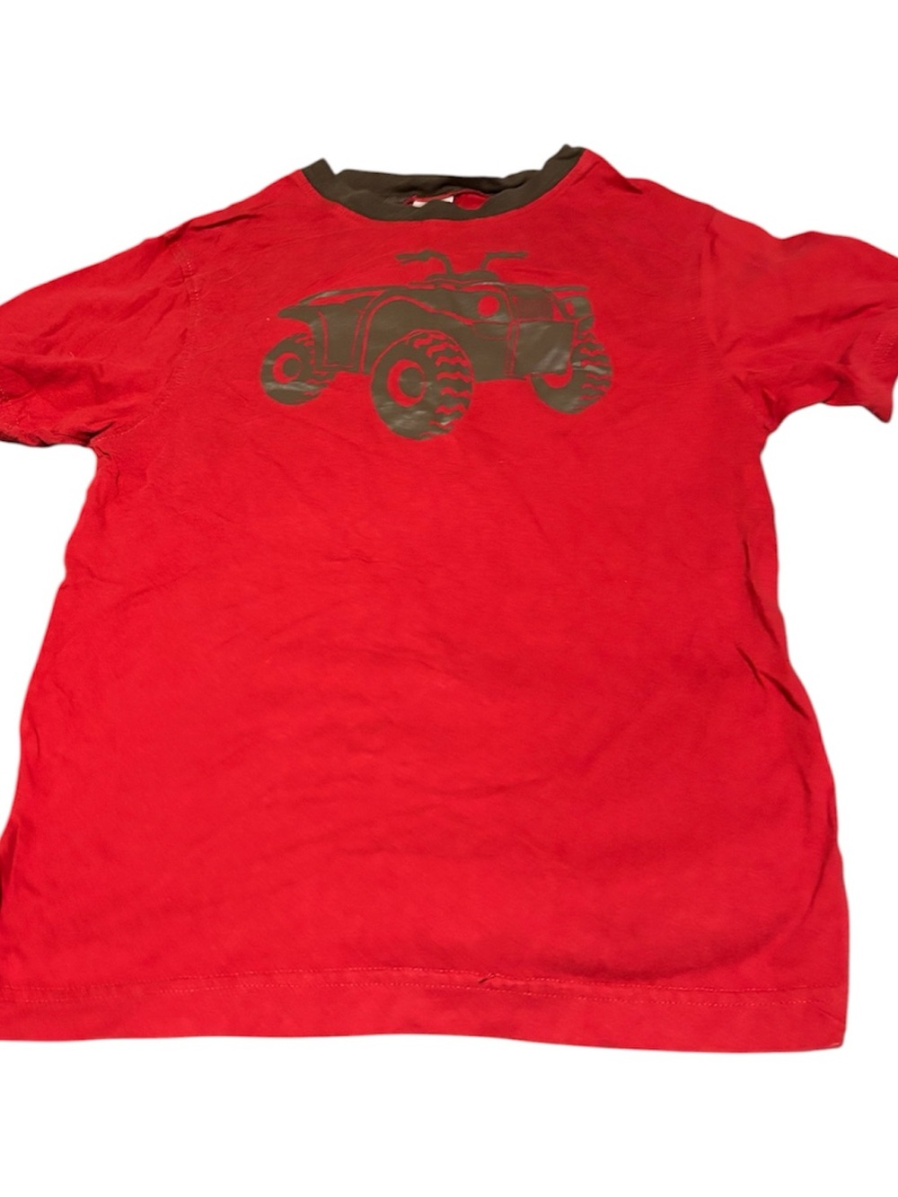 🟡Red Boys' ATV Graphic Tee